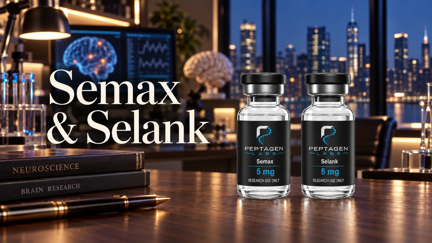 Semax a Selank: výskum kognitívnych peptidov